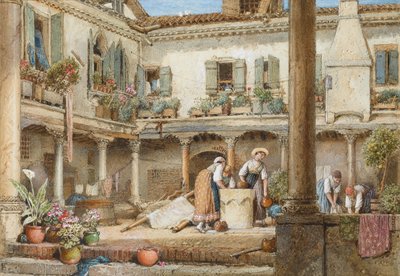 Abbazia San Gregorio, Venedig von Myles Birket Foster